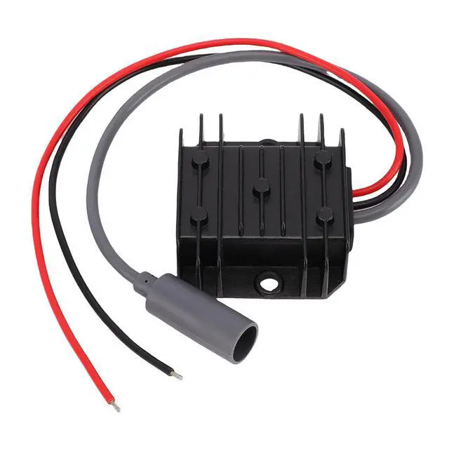 Alt view image 5 of 7 - 12V to 30V 3.5A 105W DC Step Up Converter, IP68 Boost Power Supply Cable with 16AWG Wires for Satellite Dish, Cars, Trucks, RVs, Boats Battery Pack