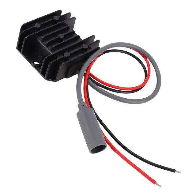 Alt view image 6 of 7 - 12V to 30V 3.5A 105W DC Step Up Converter, IP68 Boost Power Supply Cable with 16AWG Wires for Satellite Dish, Cars, Trucks, RVs, Boats Battery Pack