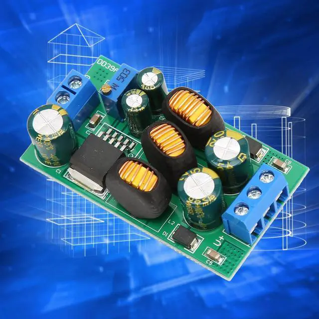 Alt view image 4 of 7 - Boost Voltage Regulator, 20W DC DC 3.6V30V Boost Converter, 2 Modes PCB Dual Output Power Voltage Module for Power Supply