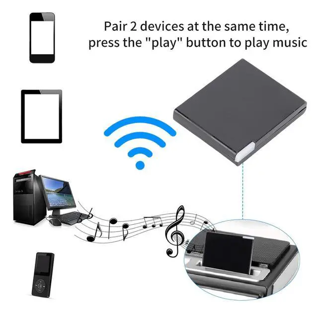 Alt view image 2 of 7 - 30 Pin Bluetooth Adapter for SoundDock, Wireless Audio Receiver for Music Lovers, Bluetooth 5.0, Plug and Play, Dual Pairing