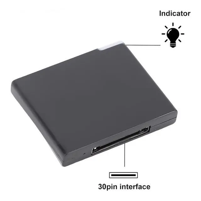 Alt view image 3 of 7 - 30 Pin Bluetooth Adapter for SoundDock, Wireless Audio Receiver for Music Lovers, Bluetooth 5.0, Plug and Play, Dual Pairing