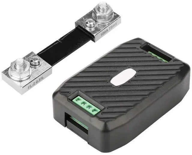Main image of RS485 ModbusRTU DC Power Meter | Precision Machined DC Energy Monitor Module for Voltage Current Consumption with 50A 100A 200A 300A Shunt (PZEM-017+100A)