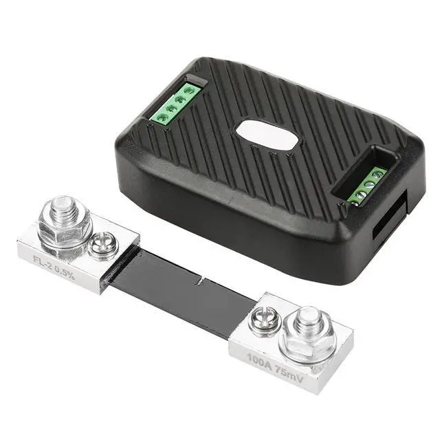 Alt view image 6 of 7 - RS485 ModbusRTU DC Power Meter | Precision Machined DC Energy Monitor Module for Voltage Current Consumption with 50A 100A 200A 300A Shunt (PZEM-017+100A)