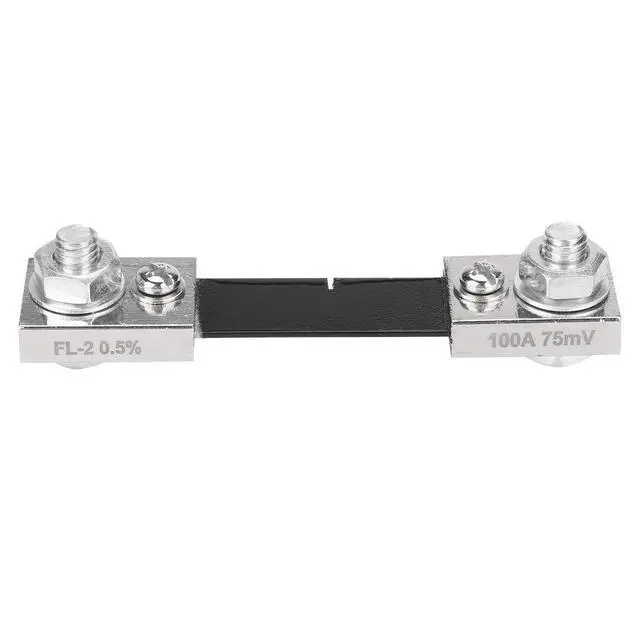 Alt view image 7 of 7 - RS485 ModbusRTU DC Power Meter | Precision Machined DC Energy Monitor Module for Voltage Current Consumption with 50A 100A 200A 300A Shunt (PZEM-017+100A)