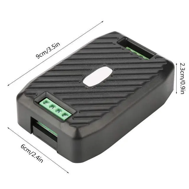 Alt view image 7 of 7 - RS485 ModbusRTU DC Power Meter | Precision Machined DC Energy Monitor Module for Voltage Current Consumption with 50A 100A 200A 300A Shunt (PZEM-017+USB)