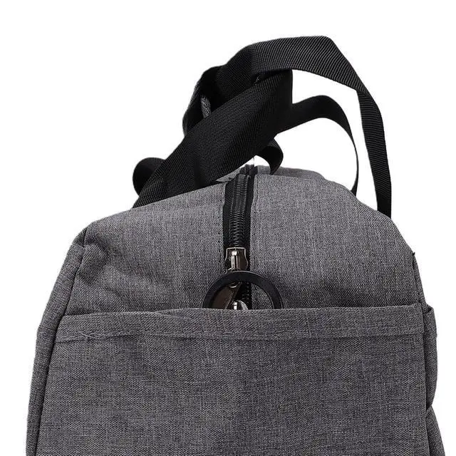 Alt view image 7 of 7 - Compact Foldable Duffel Bag | Lightweight Sports Bag For Fitness Yoga Swimming Weekend Trips