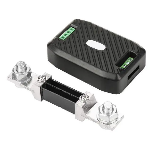 Alt view image 2 of 7 - RS485 ModbusRTU DC Power Meter | Precision Machined DC Energy Monitor Module for Voltage Current Consumption with 50A 100A 200A 300A Shunt (PZEM-017+300A)