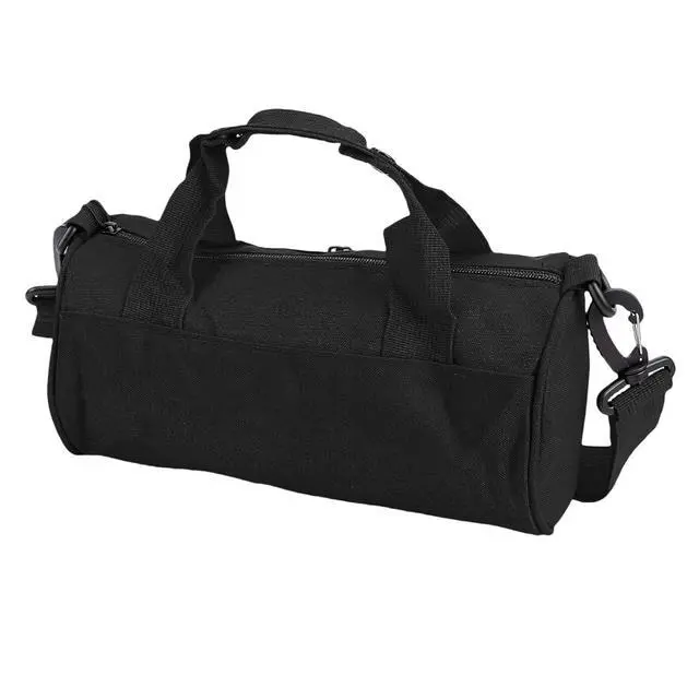 Alt view image 4 of 7 - Small Gym Bag Oxford Cloth Overnight Travel Bag, Lightweight Carry On Luggage for Business Trip Outdoor Activity Weekend Getaway (Black)