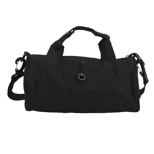 Alt view image 5 of 7 - Small Gym Bag Oxford Cloth Overnight Travel Bag, Lightweight Carry On Luggage for Business Trip Outdoor Activity Weekend Getaway (Black)