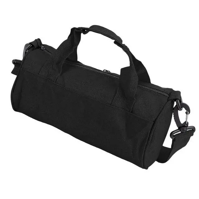 Alt view image 6 of 7 - Small Gym Bag Oxford Cloth Overnight Travel Bag, Lightweight Carry On Luggage for Business Trip Outdoor Activity Weekend Getaway (Black)
