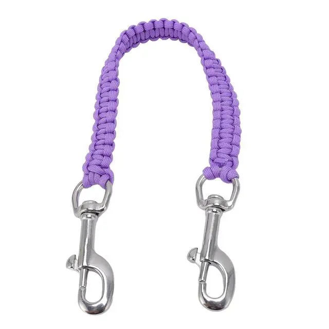 Alt view image 3 of 7 - Diving Camera Lanyard | 316 Stainless Steel Hook and Handcrafted Paracord Wrist Strap for Underwater Photography