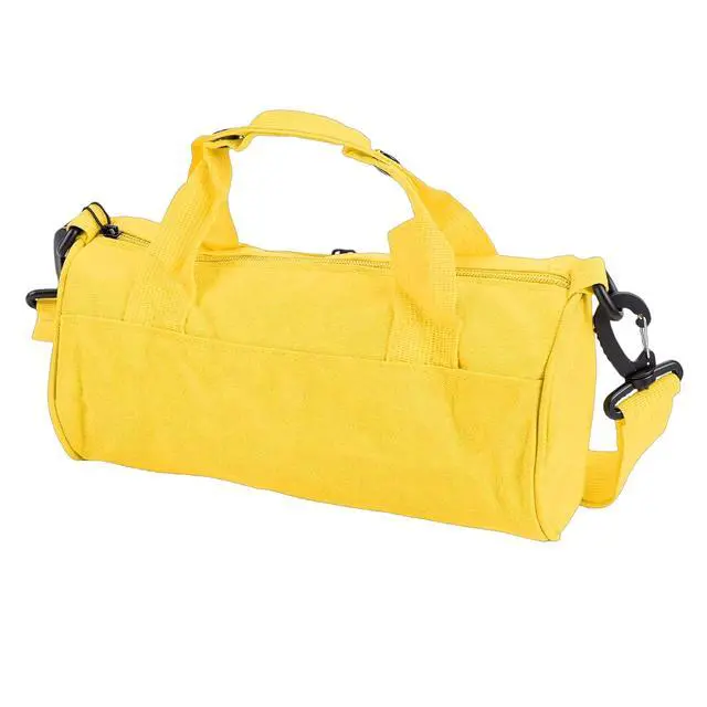 Alt view image 4 of 7 - Small Gym Bag Oxford Cloth Overnight Travel Bag, Lightweight Carry On Luggage for Business Trip Outdoor Activity Weekend Getaway (Yellow)