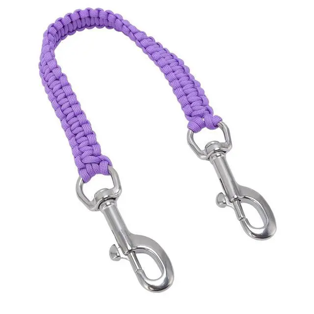 Alt view image 6 of 7 - Diving Camera Lanyard | 316 Stainless Steel Hook and Handcrafted Paracord Wrist Strap for Underwater Photography