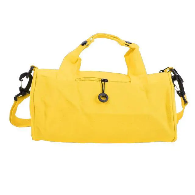 Alt view image 6 of 7 - Small Gym Bag Oxford Cloth Overnight Travel Bag, Lightweight Carry On Luggage for Business Trip Outdoor Activity Weekend Getaway (Yellow)