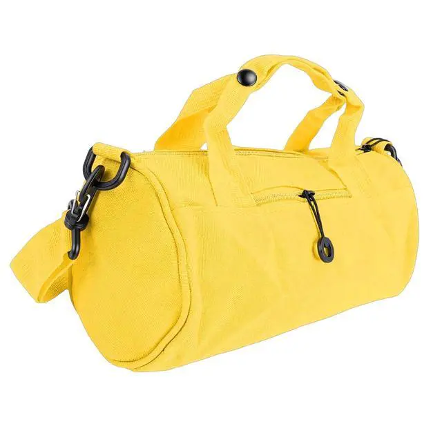 Alt view image 7 of 7 - Small Gym Bag Oxford Cloth Overnight Travel Bag, Lightweight Carry On Luggage for Business Trip Outdoor Activity Weekend Getaway (Yellow)