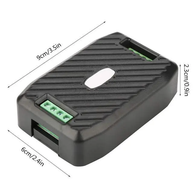 Alt view image 5 of 7 - RS485 ModbusRTU DC Power Meter | Precision Machined DC Energy Monitor Module for Voltage Current Consumption with 50A 100A 200A 300A Shunt (PZEM-017+50A)
