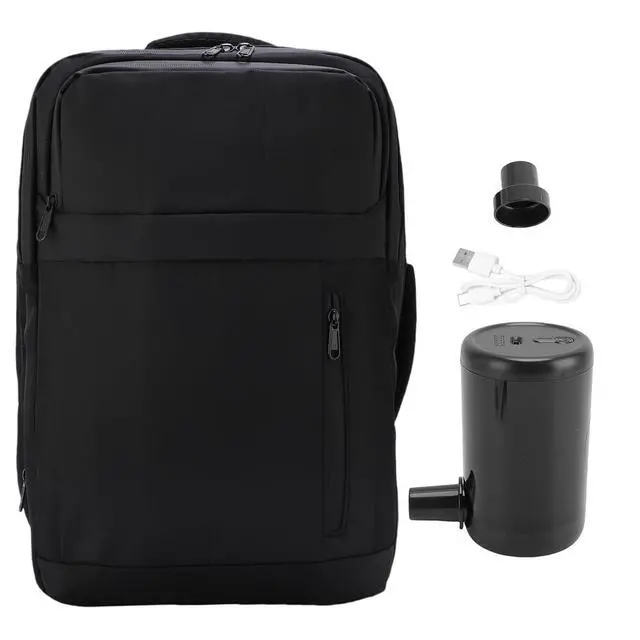 Alt view image 7 of 7 - 36-55L Travel Backpack with Vacuum Bag, Expandable Watertight Vacuum Compression Backpack, 17.3 Inch Laptop Phone Umbrella, Lock Water Carry On