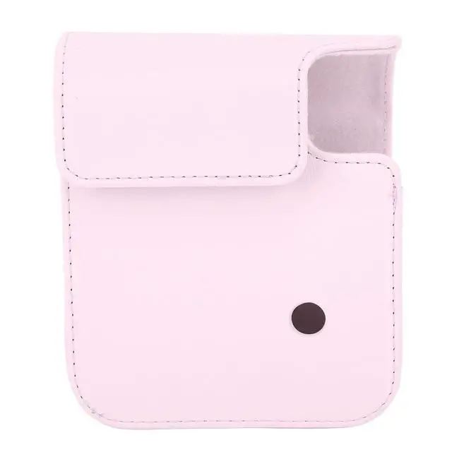 Alt view image 7 of 7 - Instant Camera Case for Mini 12, 11 - PU Leather Protective Bag with Detachable Cover & Adjustable Shoulder Strap, Mini Instant Camera Bag (#7)