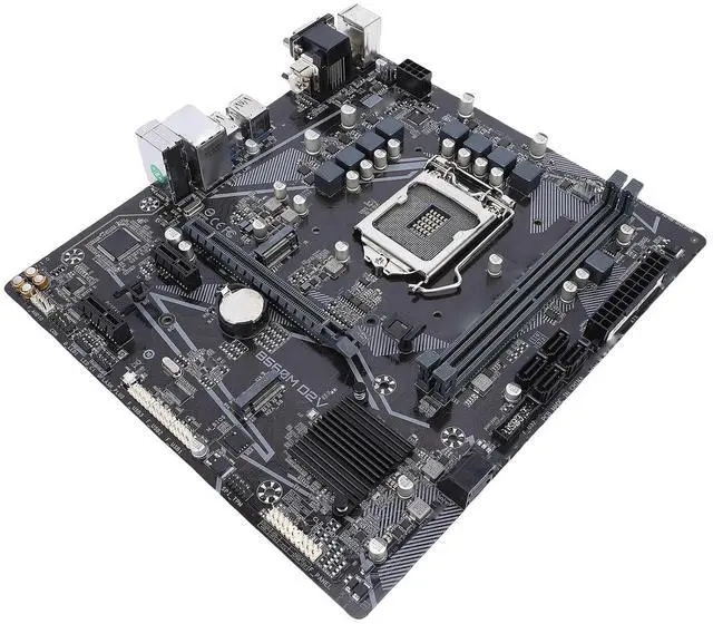 Alt view image 4 of 7 - Micro ATX Motherboard LGA1200 for 11th/10th Gen Core I9/i7/i5, B560 Chipset, PCIe 4.0 X16, Dual M.2 Slots, 6 Ports, DDR4 3200MHz, USB 3.2 Gen1