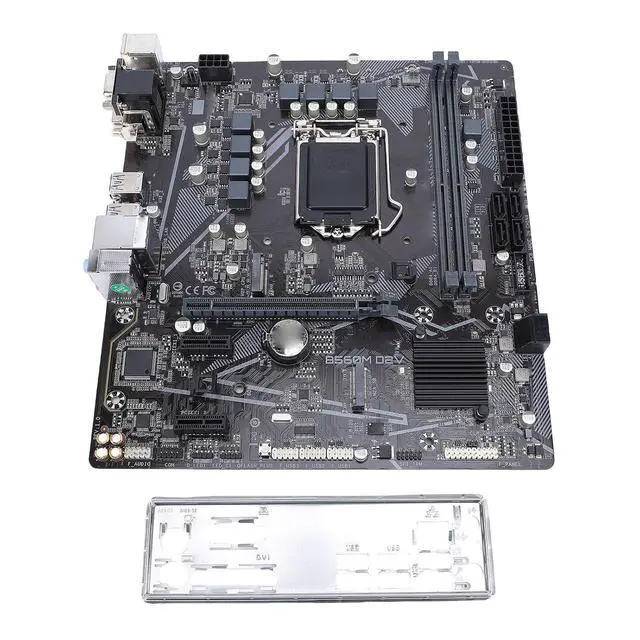 Alt view image 6 of 7 - Micro ATX Motherboard LGA1200 for 11th/10th Gen Core I9/i7/i5, B560 Chipset, PCIe 4.0 X16, Dual M.2 Slots, 6 Ports, DDR4 3200MHz, USB 3.2 Gen1