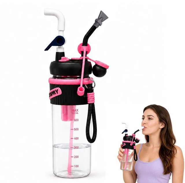 Main image of 900ml Vocal Practice Bottle, Adjustable Singing Training Tool for Voice Exercises, Vocal Trainer Accessory for Singers, Beginners and Teens