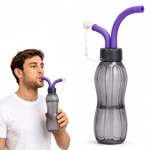 Main image of 500ml Vocal Practice Bottle, Adjustable Singing Training Tool for Voice Exercises, Vocal Trainer Accessory for Singers, Beginners and Professionals