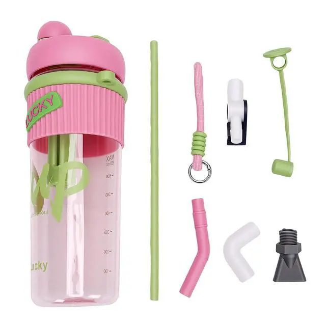 Alt view image 2 of 7 - 900ml Vocal Practice Bottle, Adjustable Singing Training Tool for Voice Exercises, Vocal Trainer Accessory for Singers, Beginners and Teens (Pink)