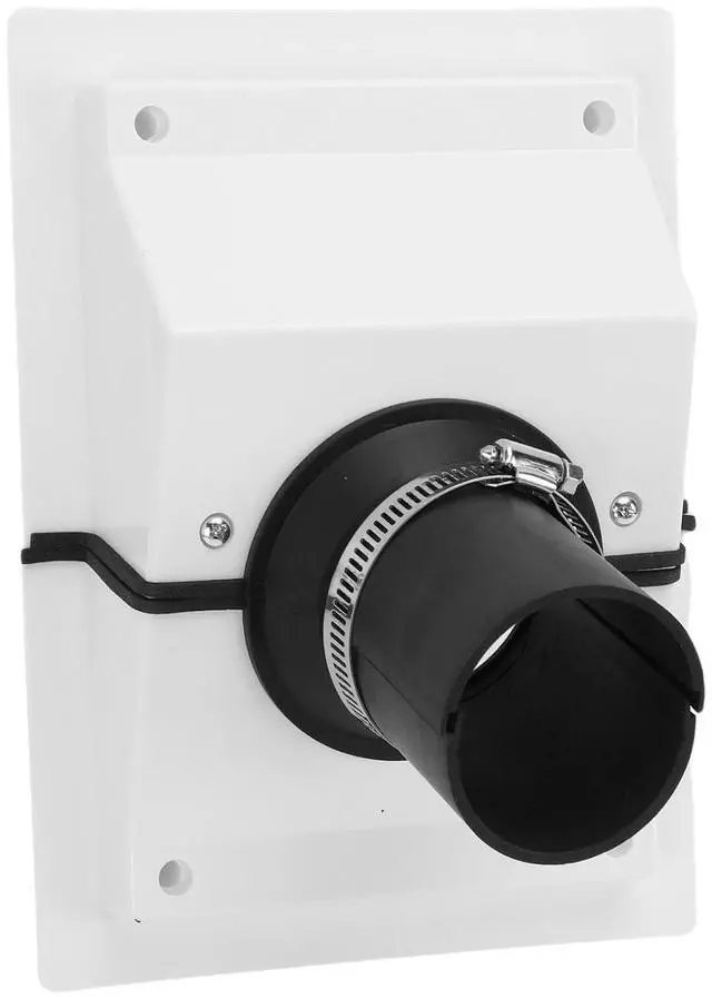 Main image of HVAC Wall Penetration Line Set Cover Kit, Wall Sealing Cover for Indoor and Outdoor air Conditioning Systems, Easy Install, Soft Gasket, Transform Unattractive Walls (White)