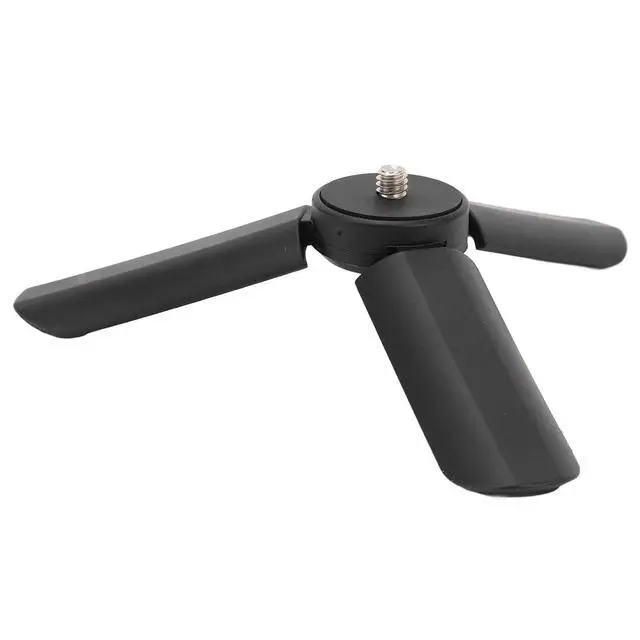 Alt view image 3 of 7 - Mini Tripod Compact Desktop Stand 1/4 Inch Screw Camera Stabilizer Handle Grip for Pal 70 ABS Portable Travel Companion (#11)