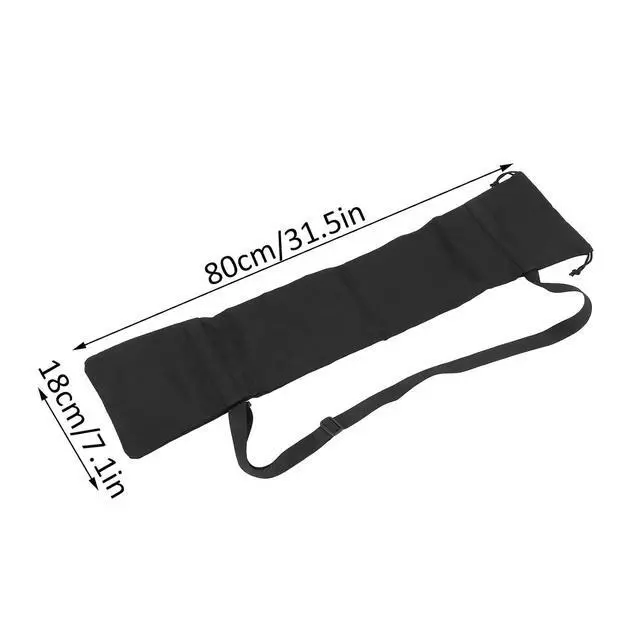 Alt view image 5 of 7 - Universal Tripod Bag for Camera Tripods, Monopods & Light Stands - Durable Nylon Protective Carrying Case with Shoulder Strap (L)