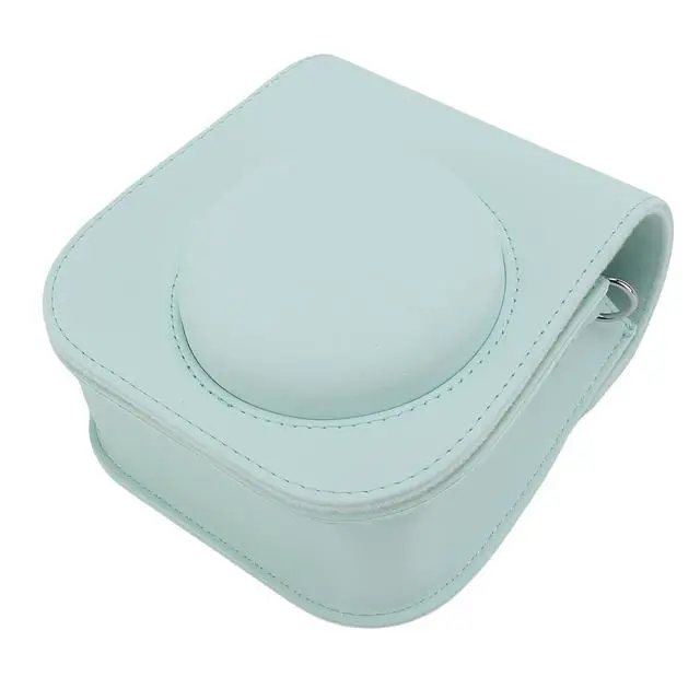 Alt view image 4 of 7 - Light Leather Chamber with a Removable Shoulder Strap for Mini12 Mini11 (Mint Green)