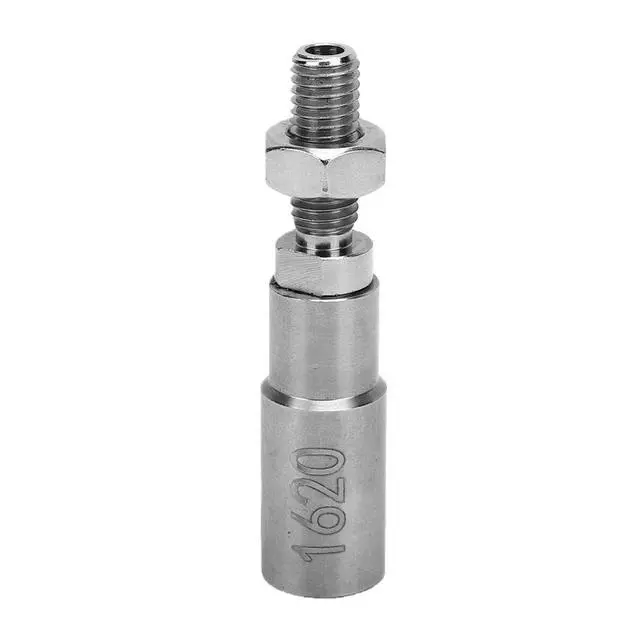 Alt view image 6 of 7 - Pneumatic Decorative Nailer Sleeve 5/8" | Stainless Steel Tack Sleeve for 1170, Spiral Threaded, Adjustable Nailing Depth, 16.2mm Diameter, Easy Installation