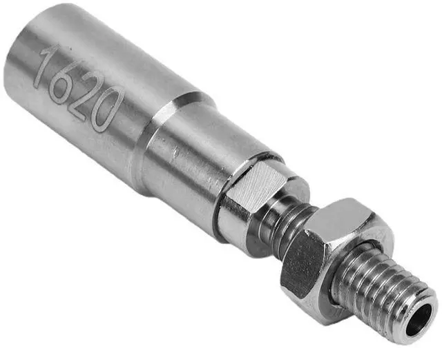Alt view image 7 of 7 - Pneumatic Decorative Nailer Sleeve 5/8" | Stainless Steel Tack Sleeve for 1170, Spiral Threaded, Adjustable Nailing Depth, 16.2mm Diameter, Easy Installation