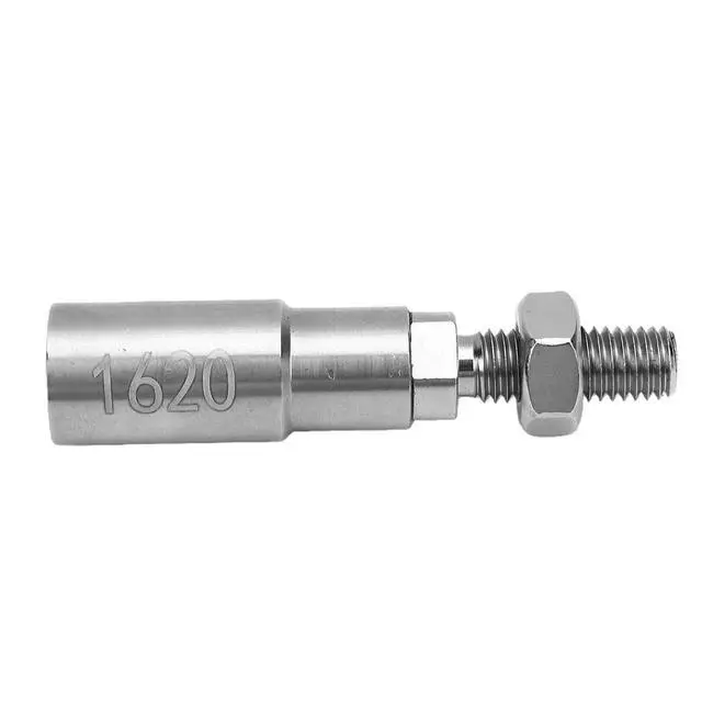 Alt view image 4 of 7 - Pneumatic Decorative Nailer Sleeve 5/8" | Stainless Steel Tack Sleeve for 1170, Spiral Threaded, Adjustable Nailing Depth, 16.2mm Diameter, Easy Installation