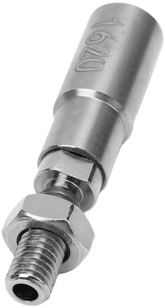 Alt view image 5 of 7 - Pneumatic Decorative Nailer Sleeve 5/8" | Stainless Steel Tack Sleeve for 1170, Spiral Threaded, Adjustable Nailing Depth, 16.2mm Diameter, Easy Installation