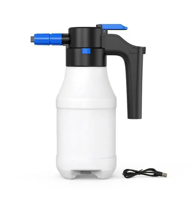 Main image of 1.5L Electric Foam Sprayer, Cordless Car Wash Foam Gun, Garden Sprayer, PP Electric Foam Spray Bottle for Car Washing Garden Watering, Foam Cannon Electric Foam Sprayerfor Hose