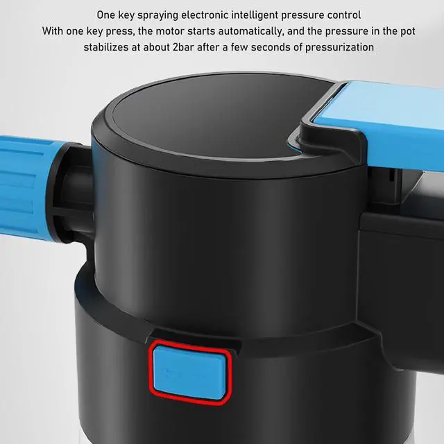 Alt view image 5 of 7 - 1.5L Electric Foam Sprayer, Cordless Car Wash Foam Gun, Garden Sprayer, PP Electric Foam Spray Bottle for Car Washing Garden Watering, Foam Cannon Electric Foam Sprayerfor Hose