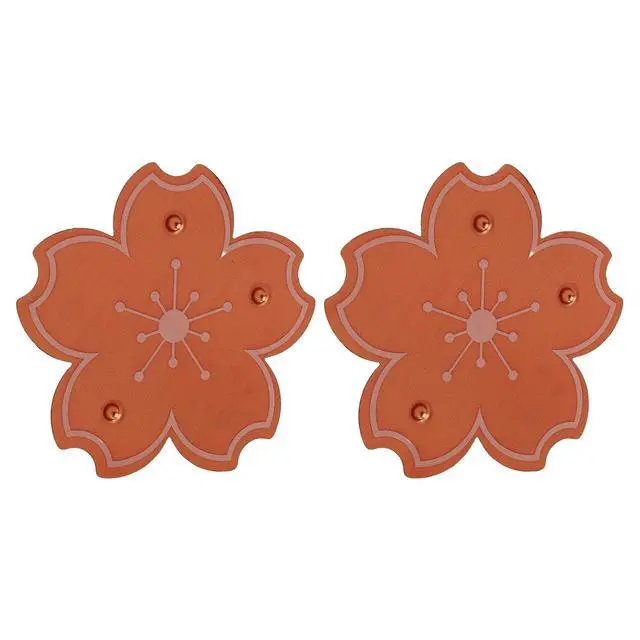 Alt view image 7 of 7 - 2 Pcs Cute Bird Bath Copper Disk, Flower and Seashell Shapes, 0.6mm Reinforced 99.99% Pure Copper Cleaning Disk, Triple Point Support for Physical Safe (C Type)