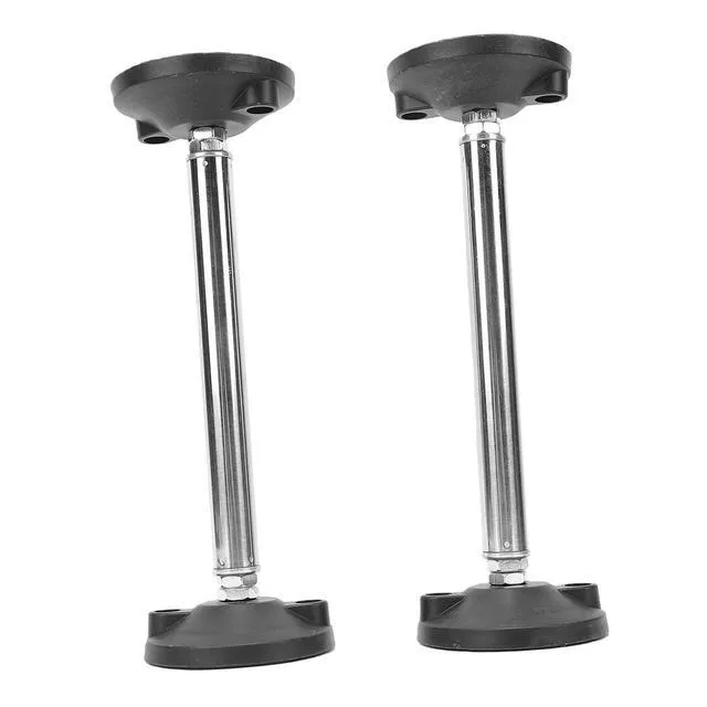 Alt view image 2 of 7 - Adjustable Heavy Duty Rod 9-14.5in | Stainless Steel Telescopic Cabinet Support Pole for Sink Installation & Shelf Support