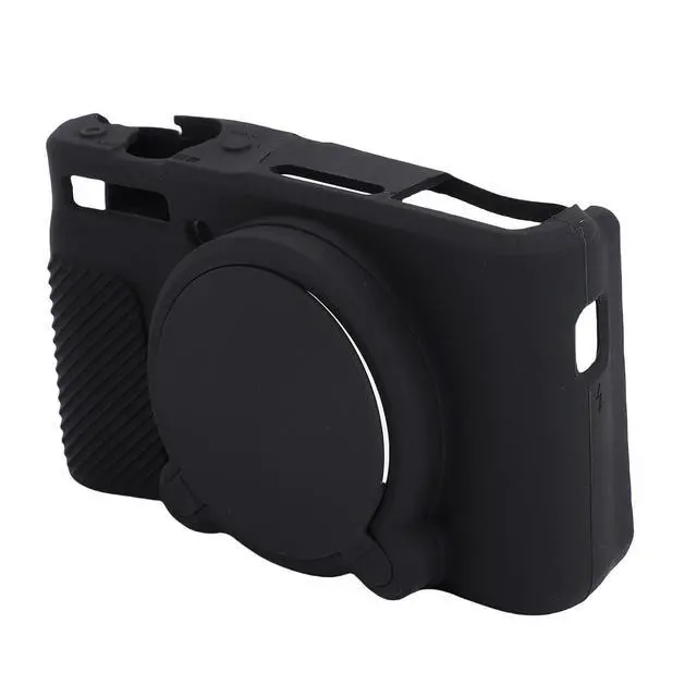 Alt view image 5 of 7 - Silicone Chamber to Sliding Against Sliding Adjustment to the Digital Chamber SX740 SX730 Soft Protective Cover for Outdoor Travelers (Black)