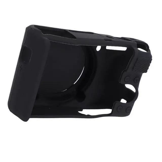 Alt view image 7 of 7 - Silicone Chamber to Sliding Against Sliding Adjustment to the Digital Chamber SX740 SX730 Soft Protective Cover for Outdoor Travelers (Black)