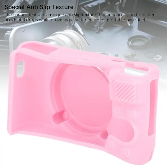 Alt view image 4 of 7 - Silicone Chamber to Sliding Against Sliding Adjustment to the Digital Chamber SX740 SX730 Soft Protective Cover for Outdoor Travelers (Pink)