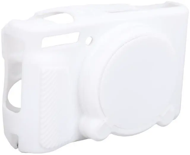 Main image of Silicone Chamber to Sliding Against Sliding Adjustment to the Digital Chamber SX740 SX730 Soft Protective Cover for Outdoor Travelers (White)