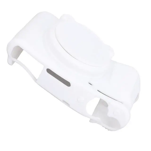 Alt view image 7 of 7 - Silicone Chamber to Sliding Against Sliding Adjustment to the Digital Chamber SX740 SX730 Soft Protective Cover for Outdoor Travelers (White)
