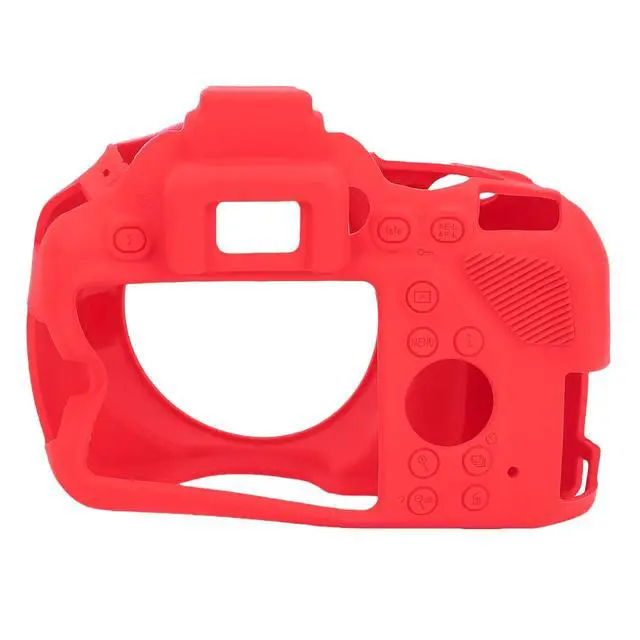 Alt view image 6 of 7 - Silicone Chamber Housing Protector for D3500, Solid Dust Protection Material, Ideal for Daily Photography (Red)