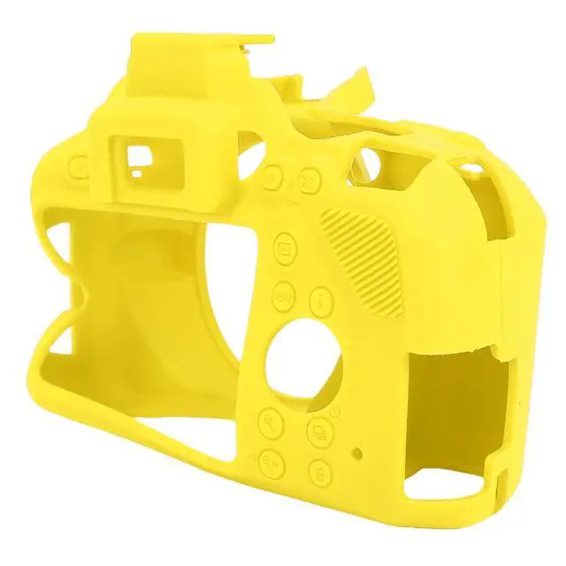 Alt view image 4 of 7 - Silicone Chamber Housing Protector for D3500, Solid Dust Protection Material, Ideal for Daily Photography (Yellow)