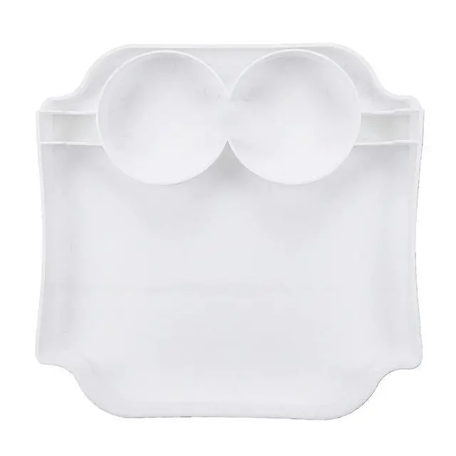 Alt view image 2 of 7 - Half Cover Tray Organizer With Cup Holder | For Bogg Bag Large XL, Sturdy ABS Beach Bag Topper Insert For Phones Snacks
