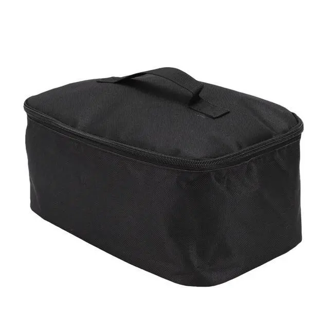 Alt view image 3 of 7 - Nylon Wax Warmer Carry Bag | Protective Storage Case for Digital All in One Waxing Machine with Removable Dividers & Double, 11.81x7.87x5.51in Portable Wax Kit Bag for