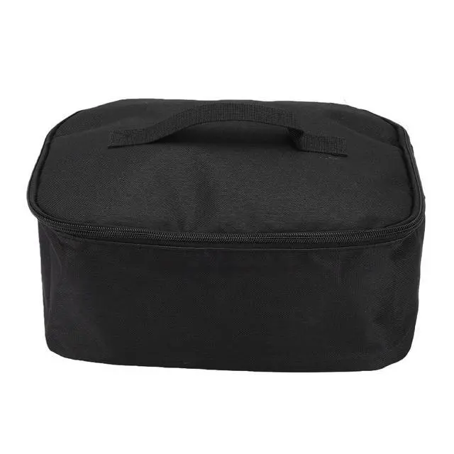 Alt view image 5 of 7 - Nylon Wax Warmer Carry Bag | Protective Storage Case for Digital All in One Waxing Machine with Removable Dividers & Double, 11.81x7.87x5.51in Portable Wax Kit Bag for