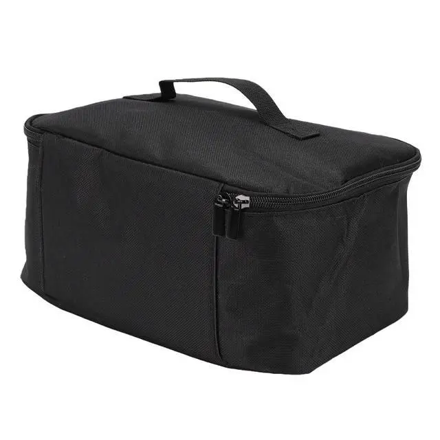 Alt view image 6 of 7 - Nylon Wax Warmer Carry Bag | Protective Storage Case for Digital All in One Waxing Machine with Removable Dividers & Double, 11.81x7.87x5.51in Portable Wax Kit Bag for